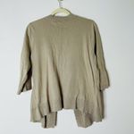 kim rogers  Beige Faux 2 in 1 Cardigan XL L18 Photo 4