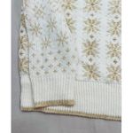 Workshop Republic Clothing NWT Womens Sweater Size S Fair Isle Cream Gold Cozy Photo 4