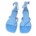 Jeffrey Campbell NEW   Gummy Ankle Strap Sandal (Women) 9M, BLUE Photo 6