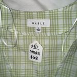 Mabel Mable Green Plaid Shorts Set Photo 2