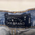 Lucky Brand  The Cutoff Embroidered Light Denim Shorts size 8/29 Photo 6