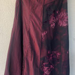 VTG Kapris Satin Floral Lace Trim A Photo 0