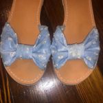 Kate Spade  Denim Bow Sasha Sandals 8.5 Photo 1