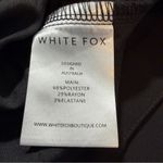 White Fox Boutique  One For The Team Pants Black wide leg trousers women's M NWT Photo 5