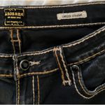 Anoname Chrissy Jeans Womens Size 28" Blue Curvy Straight Low Rise Dark Wash Photo 6