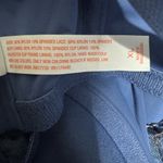 Colsie Denim Blue Bralette with White Lace Size XL Photo 7