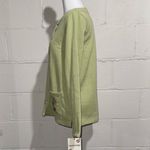 Breckenridge Sage Green Snap Button Cardigan Photo 1