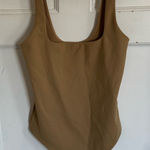 Good American  Scuba Bodysuit in Pecan (tan) size 3 (large) Photo 0