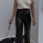 House Of CB Omaira Vegan Leather Trousers in Black Size X-Small (Longer) Photo 1