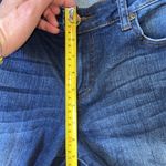 Kut From The Kloth Straight Leg Cropped Cuffed Hem Dark Blue Jeans EUC Sz 6 Photo 11