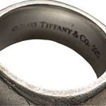 Tiffany & Co. Vintage 2003 925 Solid Sterling Silver Estate Wedding Ring size 6 Photo 10