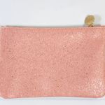 IPSY ‘Time To Shine’ Dusty Rose Sparkled Glam Cosmetic Bag Pink Photo 3
