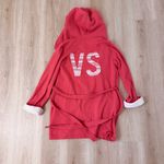 Victoria's Secret VS Santa Sherpa Lined Fleece Christmas Robe Photo 3