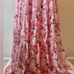 Lulus Special Moment Strapless Bustier Pink Floral Maxi Dress Size XL NWT Photo 12