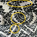 THML Damask Print Multicolor Embroidered Casual Tunic Dress Size Small FLAW Photo 7