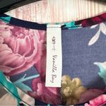 Vanilla Bay  Navy Blue Bright Floral Print Swing Tank Dress Photo 5