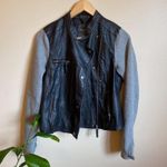 Aeropostale Black Leather Jacket Photo 0