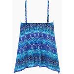 MiracleSuit New. blue peephole tankini top. 16DD. Retails $142 Photo 5