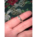 Judith Ripka  / Ring / Purple Flowers / Genuine Amythyst / marked 925 Photo 3