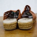 Gaimo Spanish Made Low Wedge Woven Mules Size EU 40 Brown Photo 6