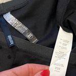 Kensie women’s high rise velvet polka dot pull on leggings black medium Photo 5