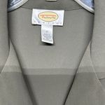 Talbots Green Sheath Midi Dress Notched Collar Photo 2