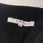 Tularosa Black Impeccable Pig Rutched Mini Dress Photo 2