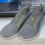 Puma Rebel Mids Women's Sneakers - Gray and Silver Photo 2