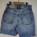Everlane  Blue Jean Shorts High-Waisted Distressed Size 24 Photo 1