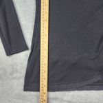 Gaiam  Womens Black Top Long Sleeve Blouse Size M Medium Photo 3