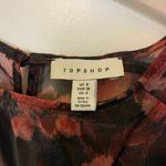 Topshop floral organza Homecoming dress with flowy bell sleeves Photo 4