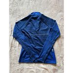 Athleta Skyline Fast Track Half Zip Top Navy Women's Sz XSmall Thumbholes Photo 8