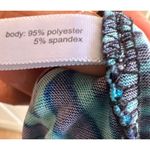 Fashion Bug  Women V-Neck Blue/Black Pull On Top Size 3X SKU C3023 Photo 6