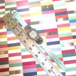 Heidi Daus Pastel Crystal Watch with Aqua Leather Strap Blue Photo 9