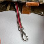 Orla Kiely Classic Zip Shoulder Bag Multi Stem Print Coated Canvas Browns/Tan Brown Photo 7