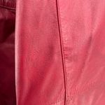 Pelle red leather M mid length trench vintage retro outdoor 70s 80s Size M Photo 8