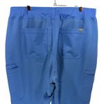 FIGS Women’s High Waisted Yola Skinny Scrub Pants Blue XXL Photo 5