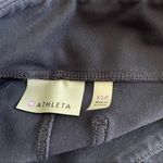 Athleta blue workout athletic Leggings front and back pockets size XS Photo 3