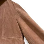 wilson's leather Vintage  pink suede leather hooded bomber jacket pants suit Photo 8