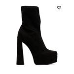 Giuseppe Zanotti  Stretch Bootie platform boots MSRP $1095 Size 36 US 6 Velvet Photo 1