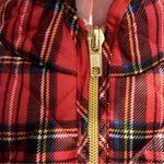 st. john's bay NWT Plaid Quilted Full Zip Vest with Pockets Size 1X Photo 4