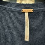 Free People Cornflower Blue Criss Cross Tunic Sweater Side Slit Women's XS Photo 4