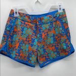 REI swim shorts, hiking shorts floral 70s print Orange Size 2 Photo 0