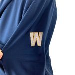 Levelwear Sweater Medium Blue Hooded Pullover Cozy Athleisure Sport Streetwear Photo 2