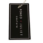 Romeo + Juliet Couture Romeo + Juliet Couture Black Belt Floral Embroidery NWT L/XL RJB008 Photo 8