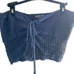 Charlotte Russe Baby Blue Knit Top Women’s Size Medium Yarn Shirt Lightweight!! Photo 2