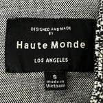 Haute Monde  Houndstooth Mid Length Blazer Coatagian Academia Norm Preppy Mature Photo 8
