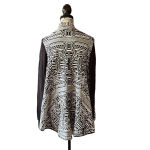 Anthropologie  Field Flower Tribal Jacquard Cardigan XS Boho Coastal Aztec Photo 5