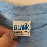 Vintage Blank Expressions Mickey Mouse Disney Minnie mouse shirt short sleeve te Blue Size M Photo 1