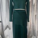 PRETTYGARDEN  Women's Fall 2 Piece Set Rib Long Sleeve Crop Top Maxi Skirt W/slit Photo 0